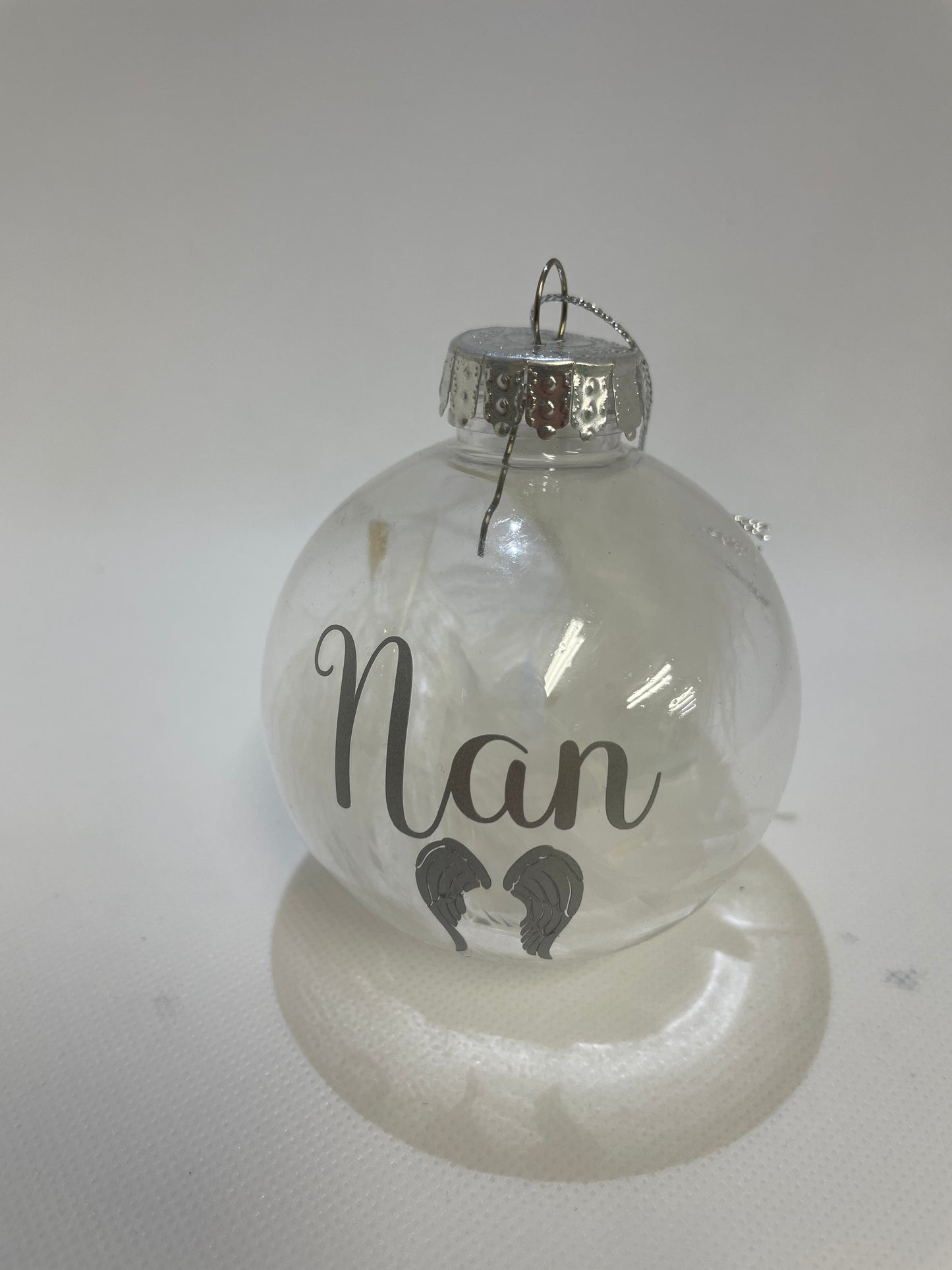Personalised Christmas Angel Bauble