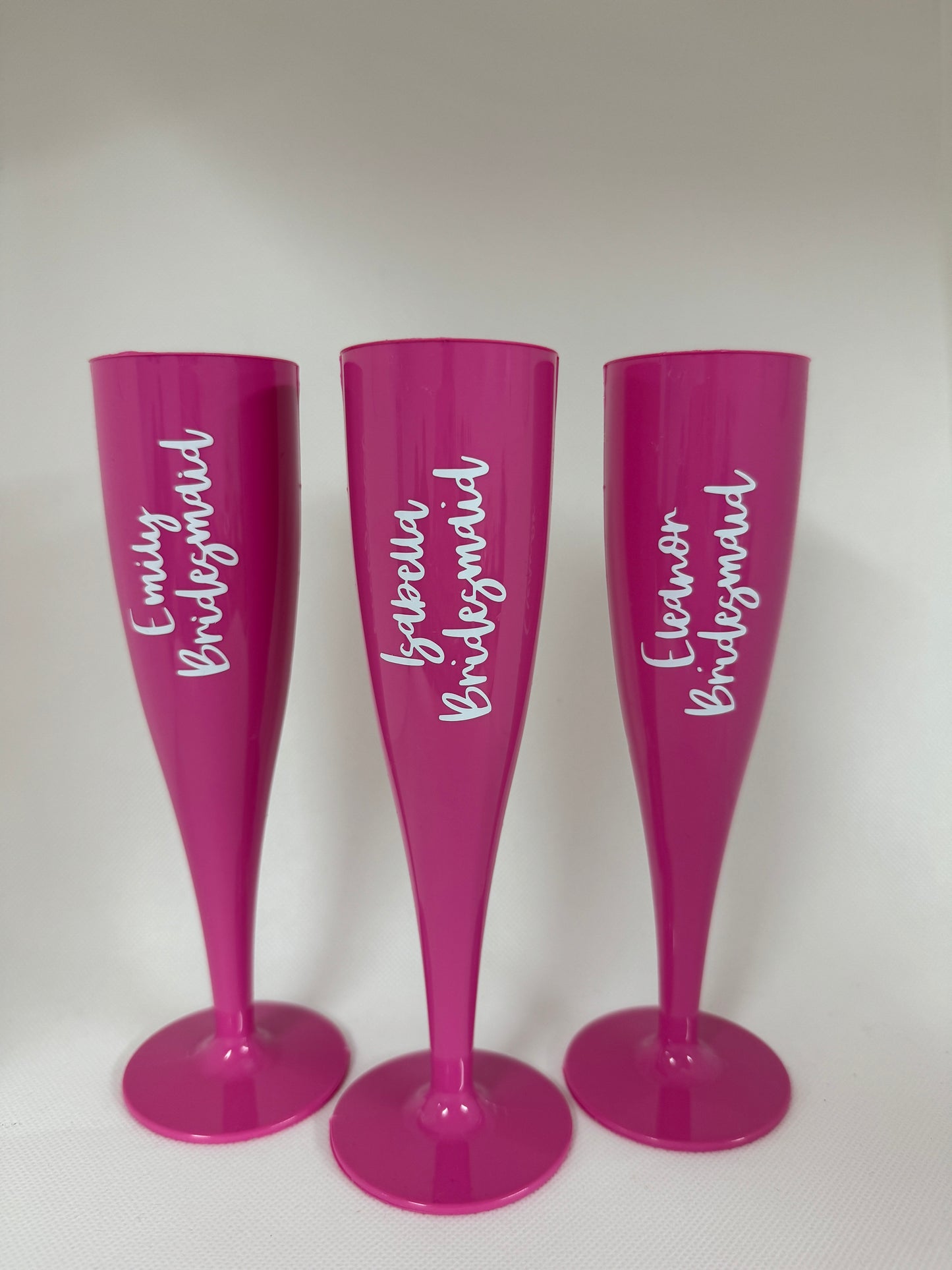 Pink Prosecco Flutes