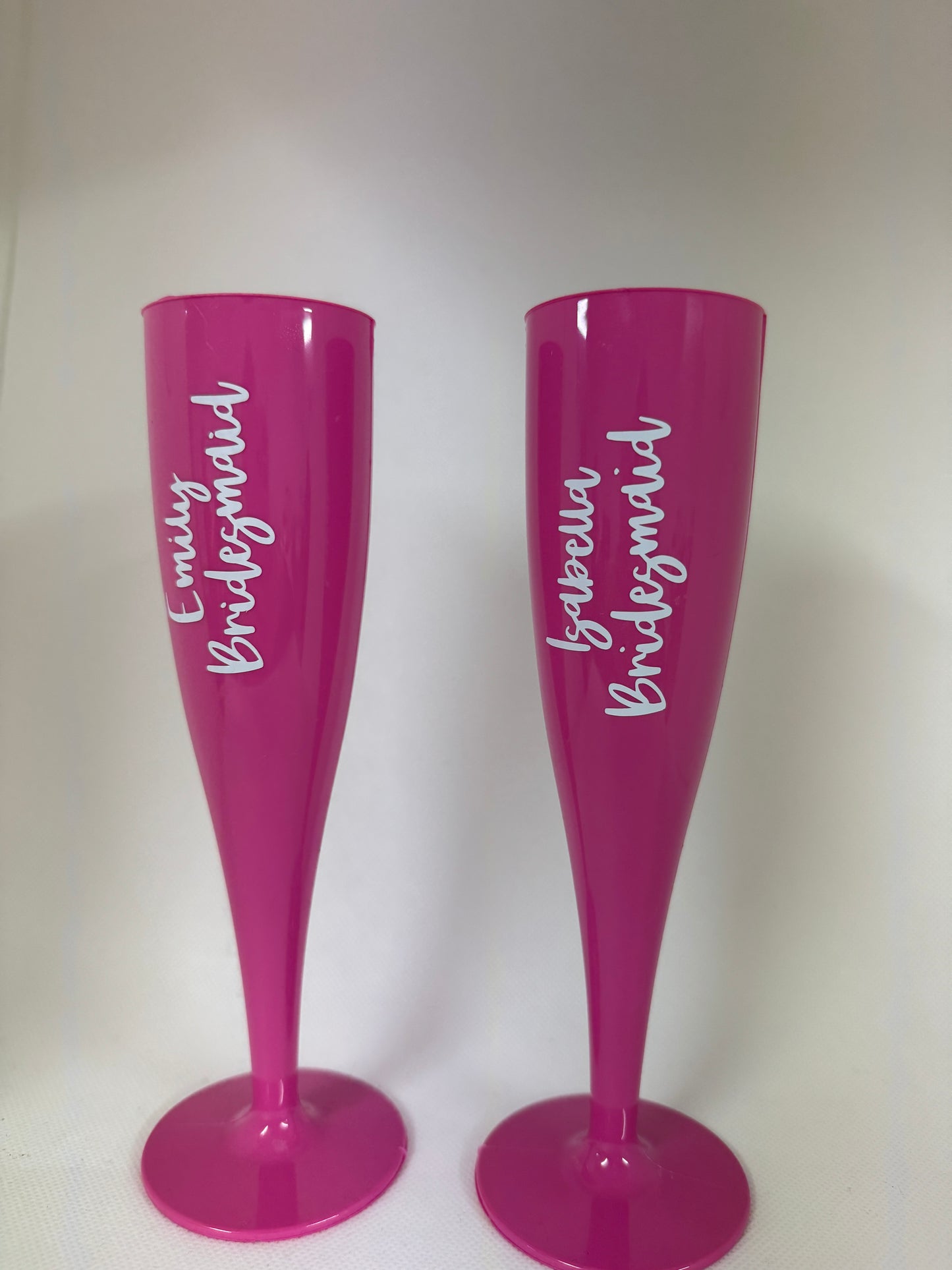 Pink Prosecco Flutes