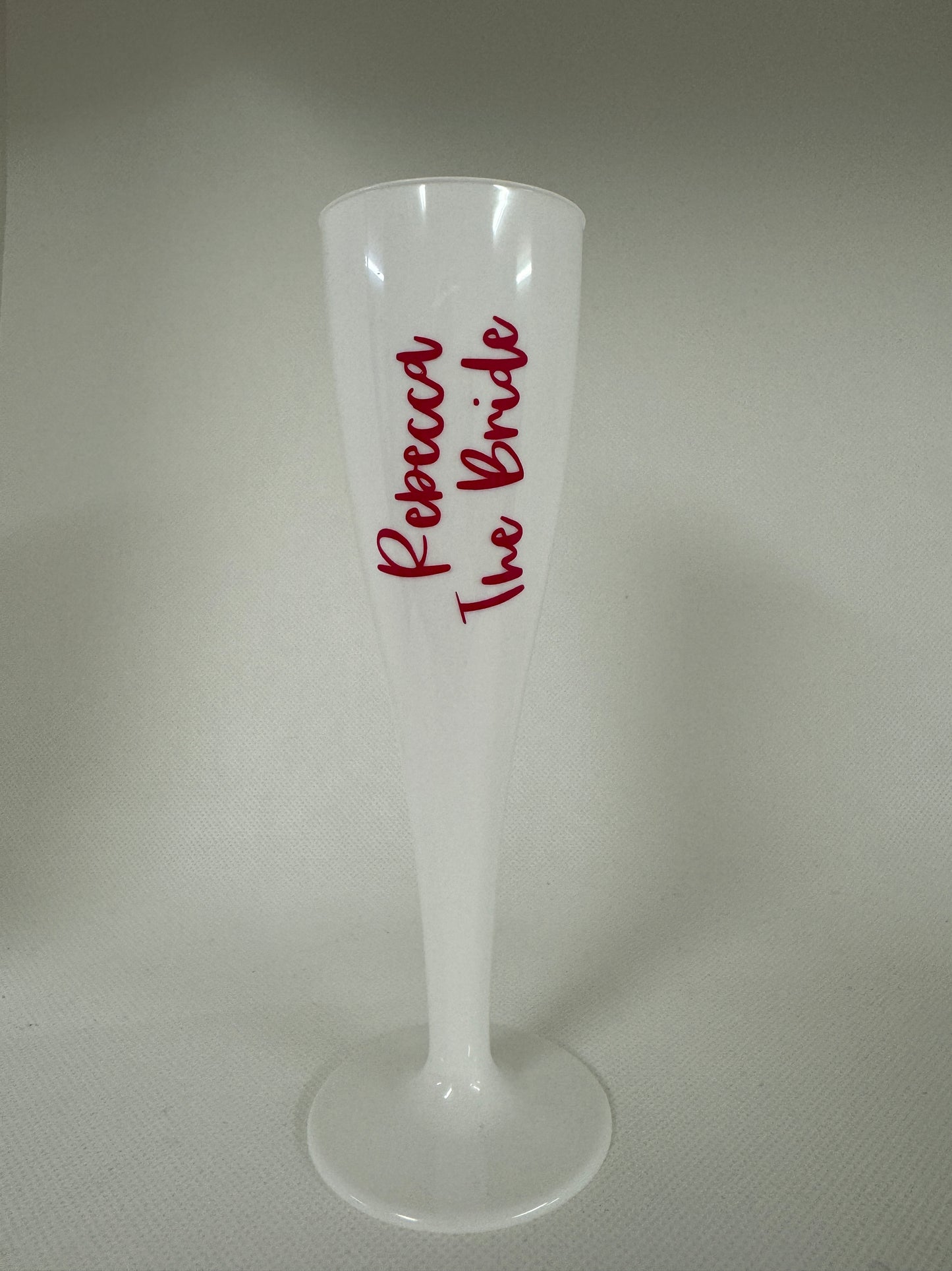 White Prosecco Flute