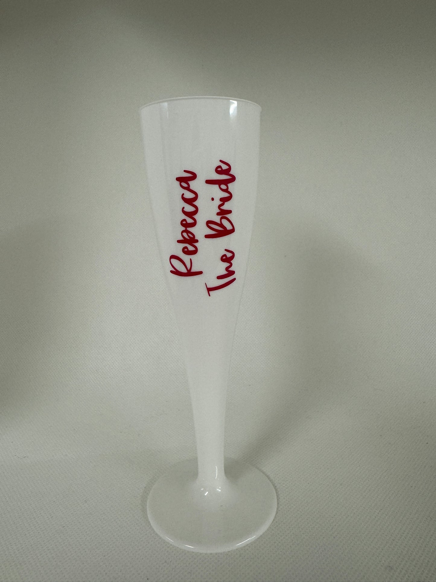 White Prosecco Flute